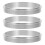 3Pcs Durable Aluminum Cup Sealer Gaskets for Automatic Drink Machines 10