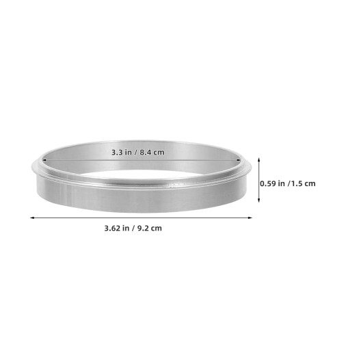 3Pcs Durable Aluminum Cup Sealer Gaskets for Automatic Drink Machines 1