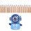 Δημιουργική ξύστρα με χειροκίνητη μανιβέλα με θέμα το διάστημα, σχέδιο 6