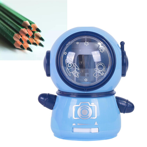 Automatic Input Output Pencil Sharpener, Child Friendly Design Ensuring Safety, Multiple Sharpness Choices For Precision And Versatility 2