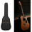 Guitar bag, Adjustable shoulder strap, Padded guitar backpack for folk guitar 2