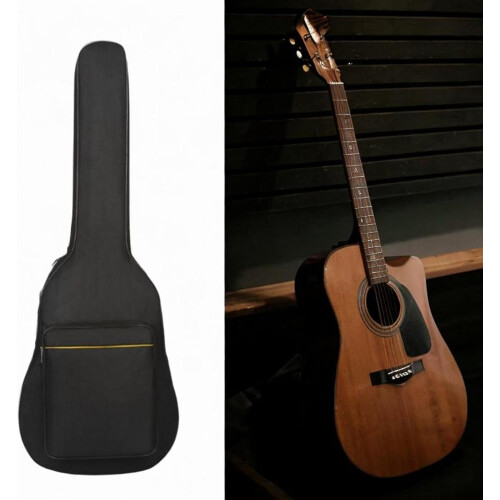 Guitar bag, Adjustable shoulder strap, Padded guitar backpack for folk guitar 1