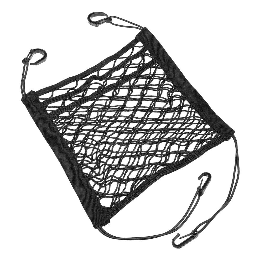 Auto Organizer For Front Seats Stretchable Mesh Net With Functionality Storage And Pet Barrier Spacesaving Quality 9382693764591