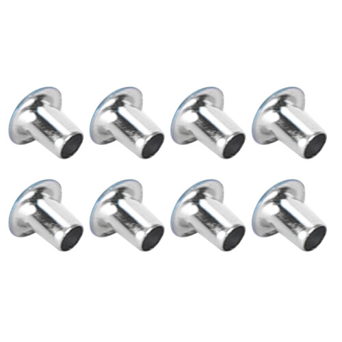 Set di occhielli in ottone 500 pezzi 2 mm foro interno azzurro chiaro 2
