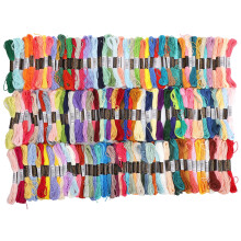String Art Embroidery Floss Rainbow Color Cross Stitch Thread Multicolour Tassels Craft Accessories DIY Projects Beginners Embroidery Kit