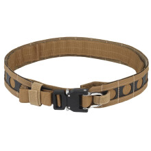 Lightweight Tactical Belt for Men Quick Release Buckle Battle Molle Outer Belt with Inner Belt Lightweight Khaki