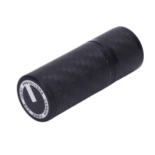 Carbon Fiber Pool Cue Joint Protector for Radial Pin Black