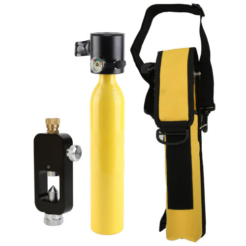 500ML Tauchen Rebreather Unterwasser Notfall