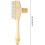 Flea Comb for Cats  Yellow Release Button Ergonomic Design  Brush for Cats and Fleas, Undercoat Removal 4