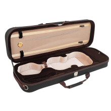 Violin case made of Oxford fabric with hygrometer, double shoulder strap for violin quartet, fabric bag, instrument case for violin.