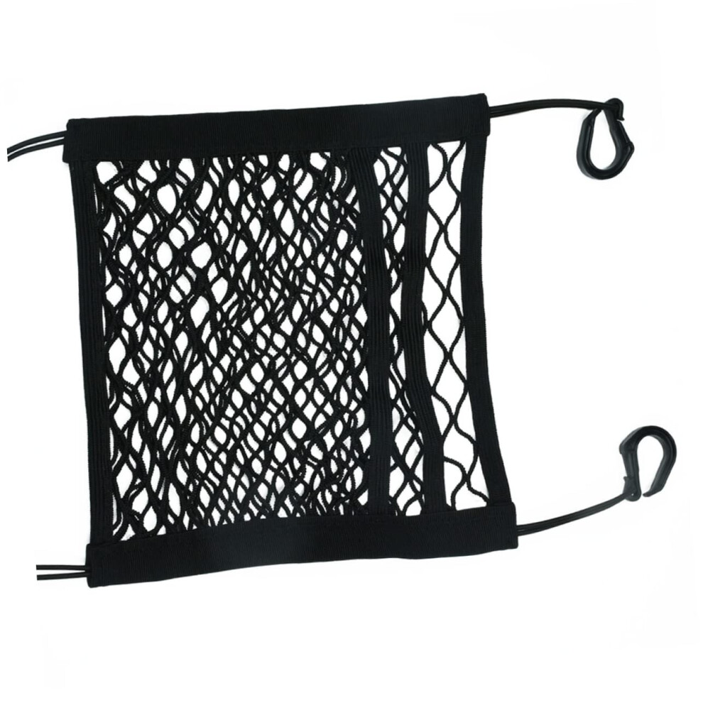 Car Seat Storage Net, Trunk Organizer For Car, Car Storage Pocket, Auto Storage Bag, Car Seat Storage Net, Hanging Loop Bag, 30X25cm Black 9382693765604