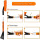 Removable Snow Scraper, Aluminium Ice Scraper, Robust Car Accessories 3