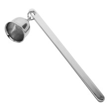 Stainless Steel Candle Extinguisher Snuffer Bell Snuffer For Jar Candles, Long Handle, Safe Use