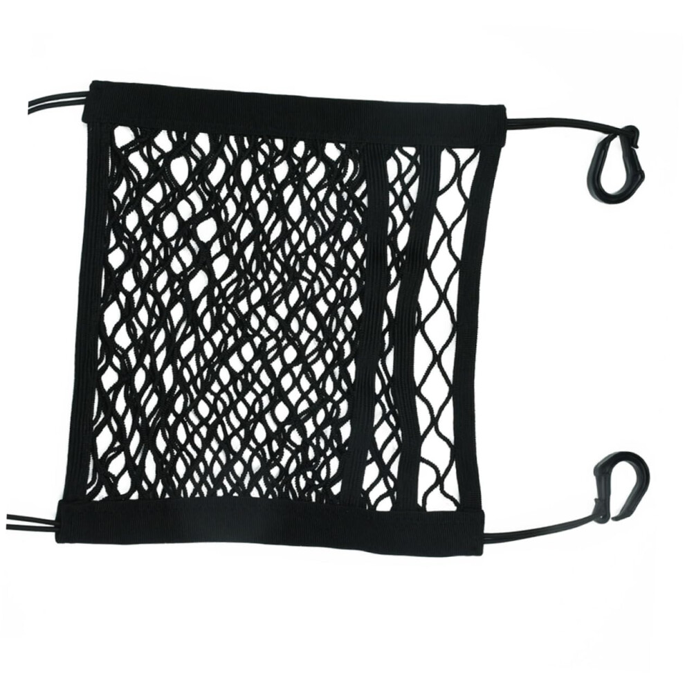 Autonetzorganizer Behind Seat Cargo Net Car Seat Organizer 30X30cm Black 9347817096644