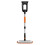 Snow Removal Tool, Extendable Car Ice Scraper, Windshield Brush, Orange 1