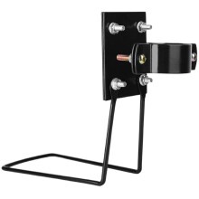 Front Bike Rack Thickening Adjustable Ebike Basket Black LShaped HeavyDuty Bike Rack Basket with Iron Support Bracket