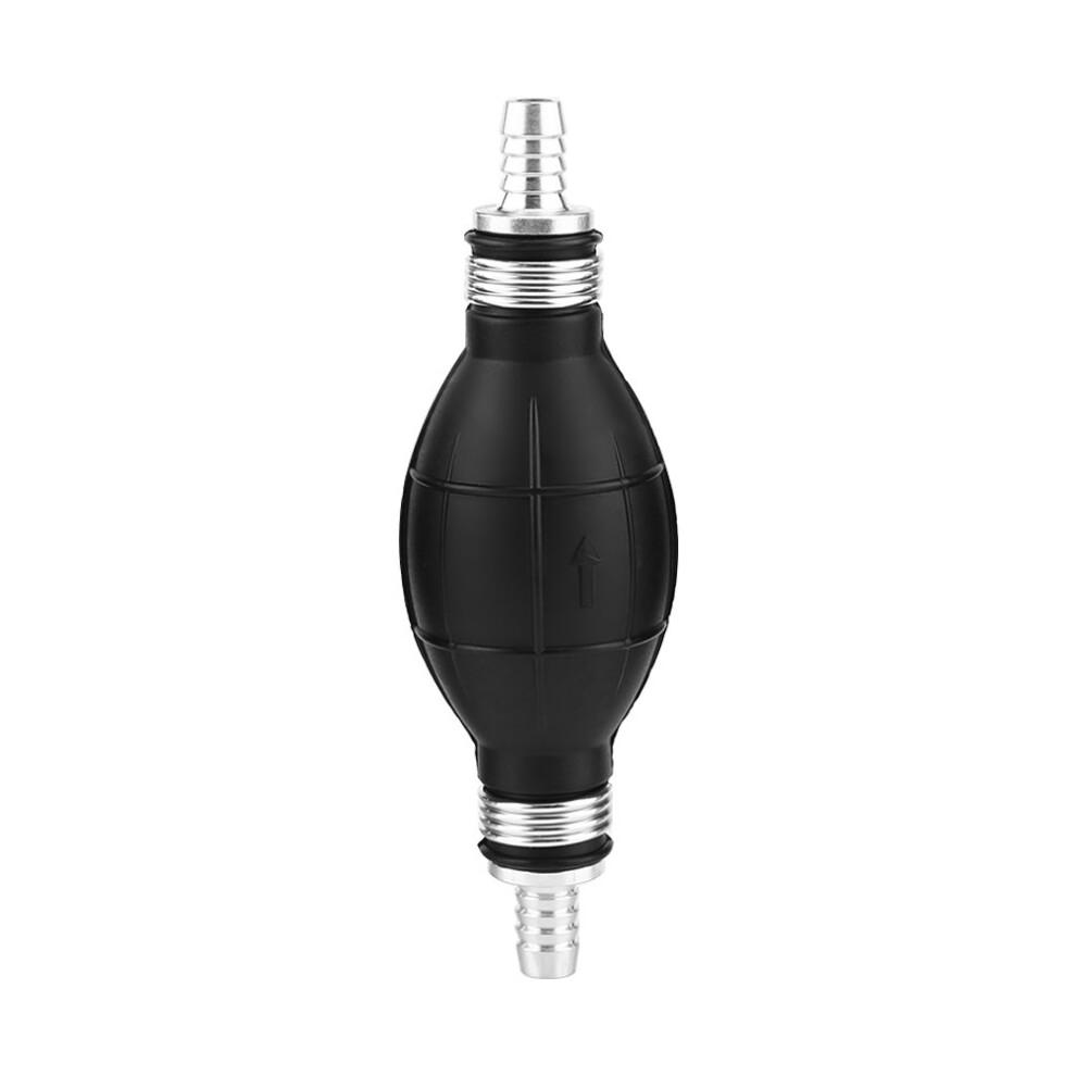 Hand Pump Transfer Pump, Universal Rubber Aluminium Fuel Pump Assembly Line Hand Primer Bulb Gas Petrol For Car Boat Marine Outboard (10 Mm) 9382693765864