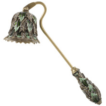 Metal Aromatherapy Candle Snuffer Tool Long Handle Safe Extinguishment Unique Design Home Decor