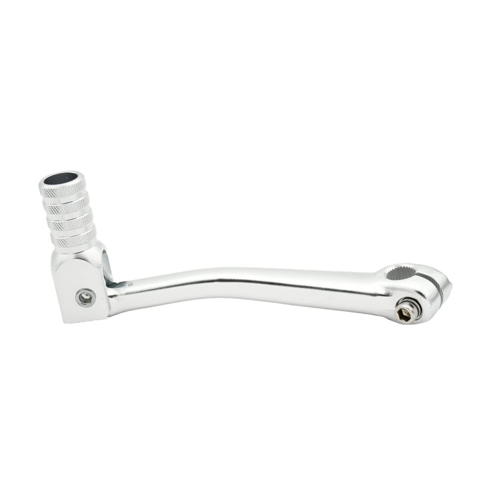 Motorcycle Gear Shift Lever For Xr50 Crf50 Nc250 Nc450 Motocross Universal Motorcycle For Atv Cnc Folding Shift Lever Gear Shift Pedal (Color: ) Silver 9382693765918