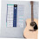 poster with guitar chord diagrams, reference books for guitar 4