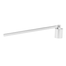 Candle Accessories Stainless Steel Snuffer Wick Trimmer Dipper Set for Candle Lovers Silver