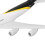 Flugzeugmodell aus Legierung mit Ständer, 1