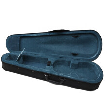 Thickened violin triangle case, portable, shoulderback violin case with a single strap, ultralight sponge cloth case.