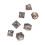 Polyedrisches Würfelset, Rollenspiel, Epoxidharz, 5