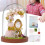 DIY Puppenhaus Simulation Miniatur Holzmodell 4
