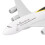 Flugzeugmodell aus Legierung mit Ständer, 10