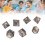 Polyedrisches Würfelset, Rollenspiel, Epoxidharz, 6