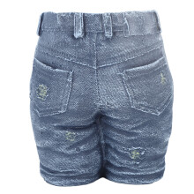Pot de fleurs unique pour le jardin, style denim, décor pour pantalons et vêtements, 20 cm