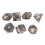 Polyedrisches Würfelset, Rollenspiel, Epoxidharz, 3