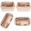 Felt bag, small, medium, and large feed bag, inner compartment for storage, Khakia1 2
