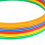 Speed-Ring-Set für Kinder, Sport, 10 Ringe, 10 6