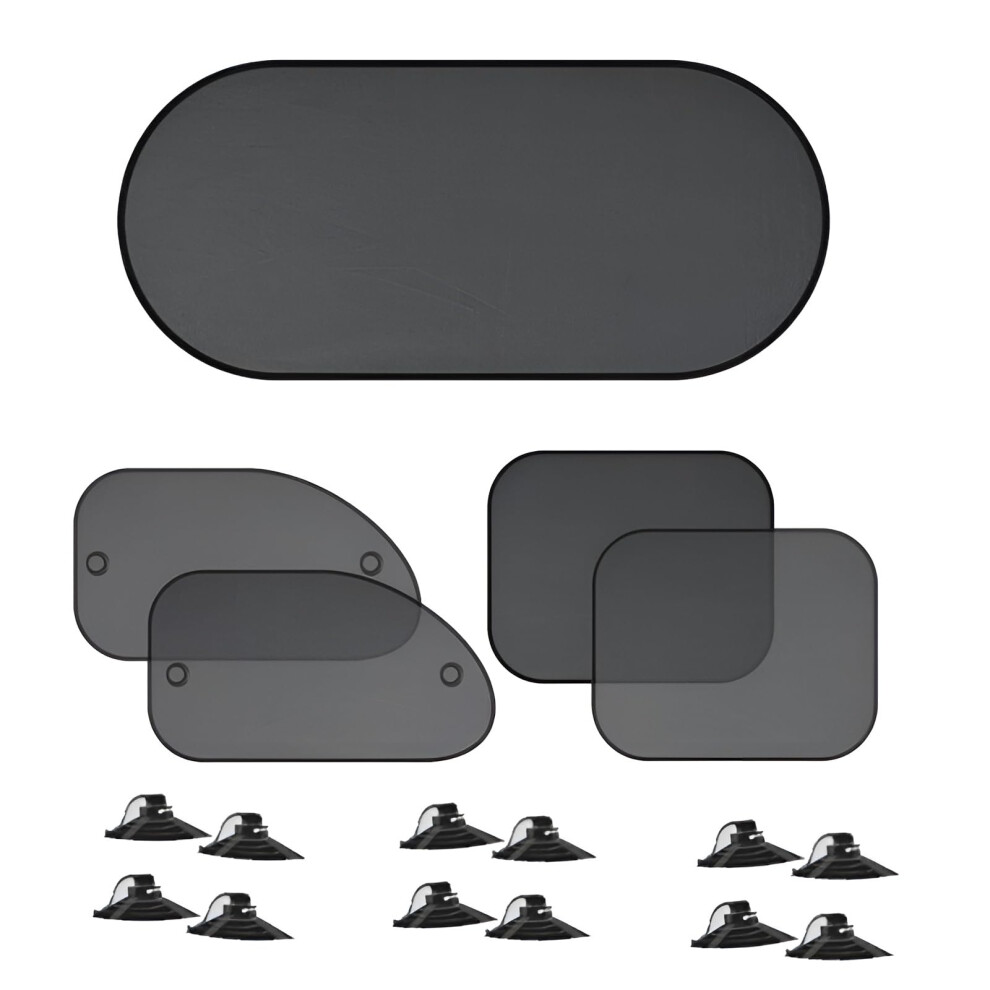 Auto Sunshade For Civic Sedan Pr, Foldable Sunshade Interior Cover Net Rear Window Sunshade, Normal Schwarz Black 9347817097764