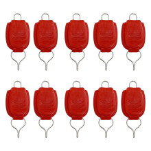 Fishing Line Holder 10Pcs Portable Clip Buckles For Baitcasting Reels