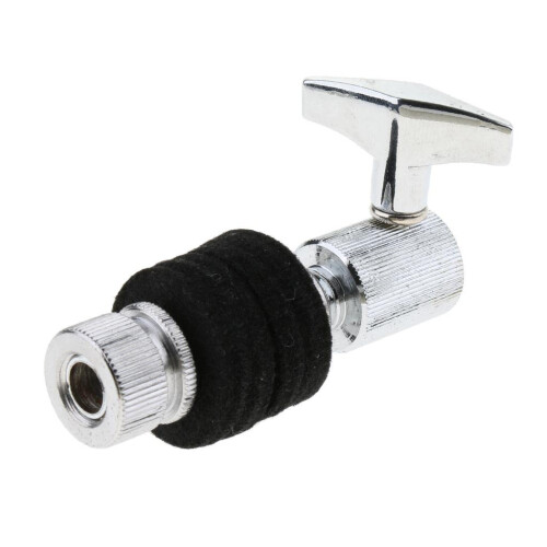 Hihat cymbal coupling clamp for 8 mm pull rod – drum hardware accessory