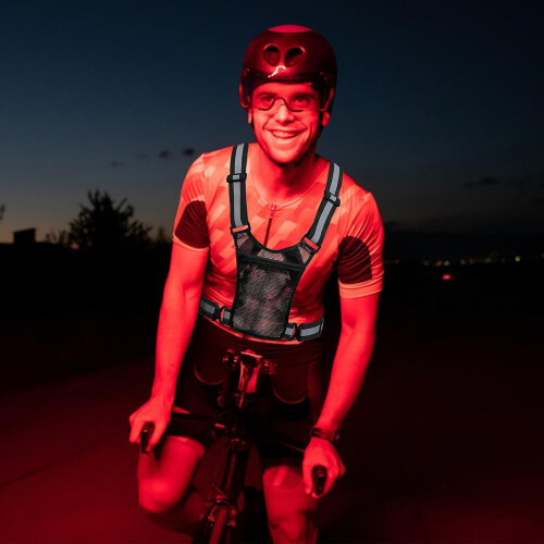 Reflective Running Vest  Visibility, Lightweight, Adjustable, Breathable Safety Harness 1