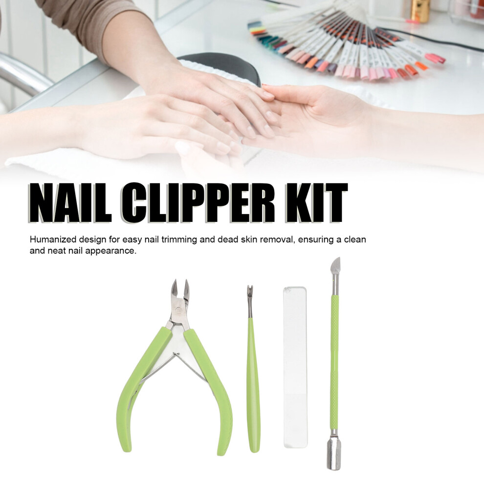 Nagelknipser-Set, Edelstahl, multifunktional,