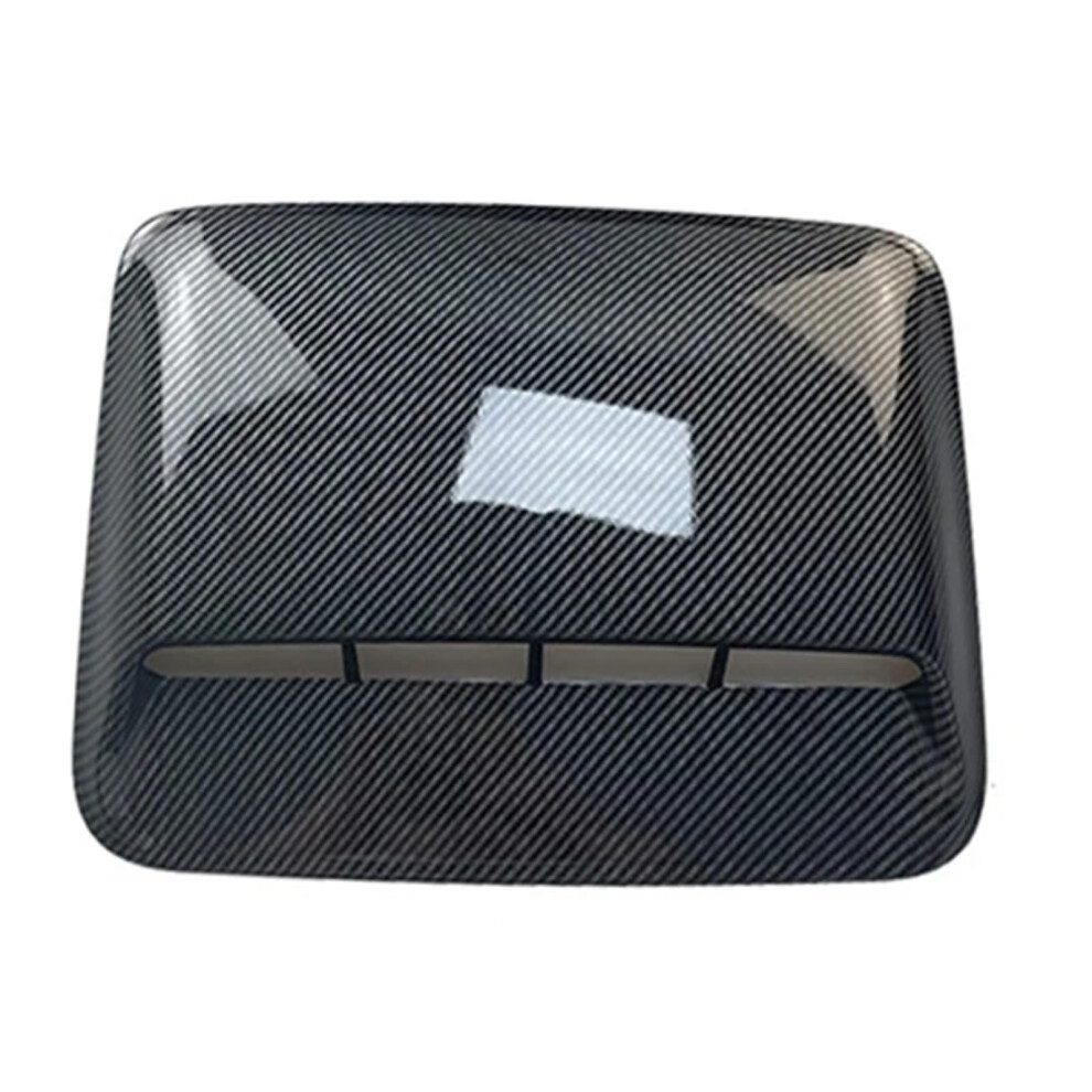 Snorkel Universal Hood Scoop For Suv And Truck 4X4 Bonnet Vent Inlet, Carbon Look Air Intake Hose 9189345370793