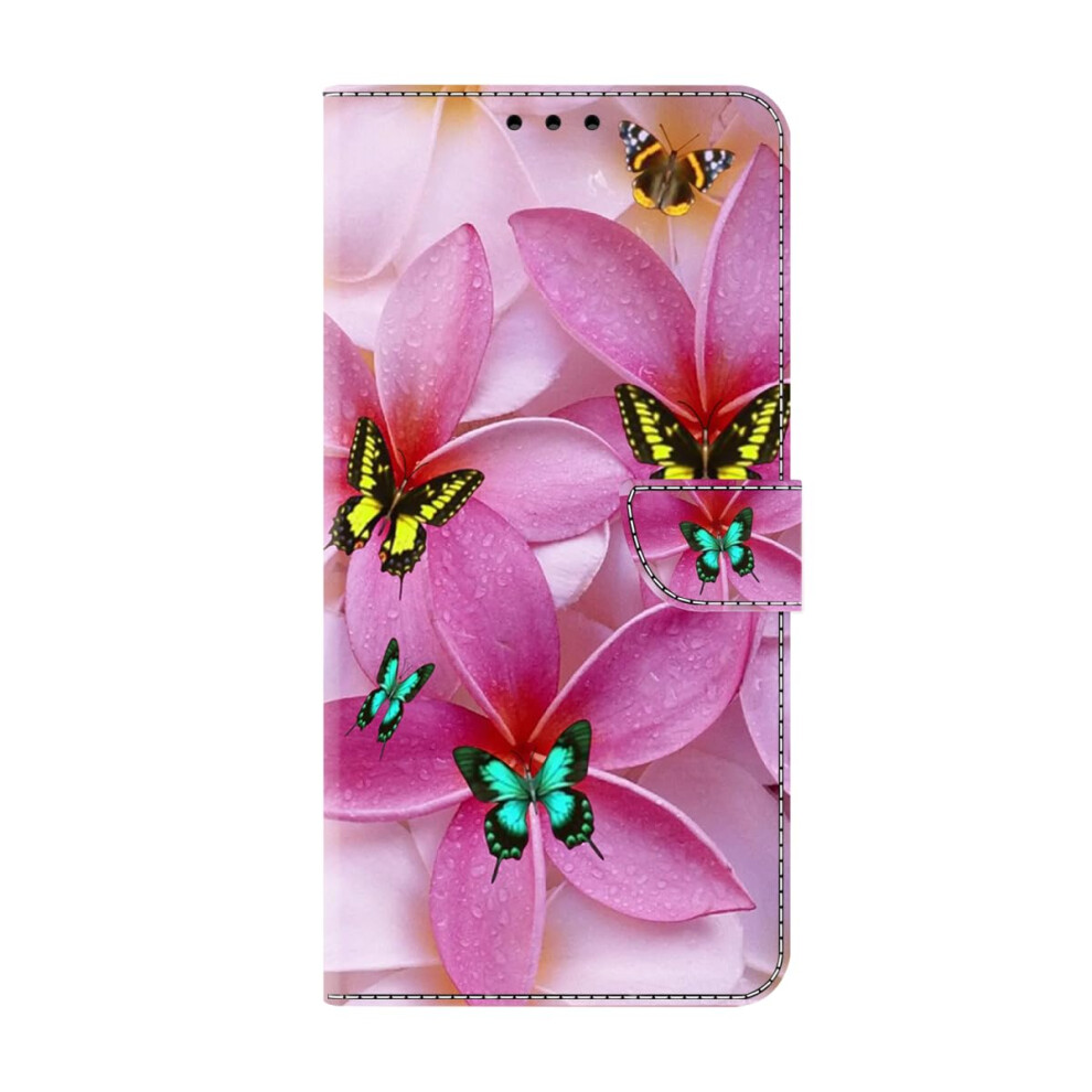 Wallet Case Pu Leather Flip Cover With Butterfly Design Magnetic Kickstand For Samsung Galaxy A55 5G 9382693767257