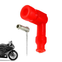 Spark Plug Cover, Spark Plug Socket for Motorcycle Waterproof Rubber Cover, Cap, Spare Parts