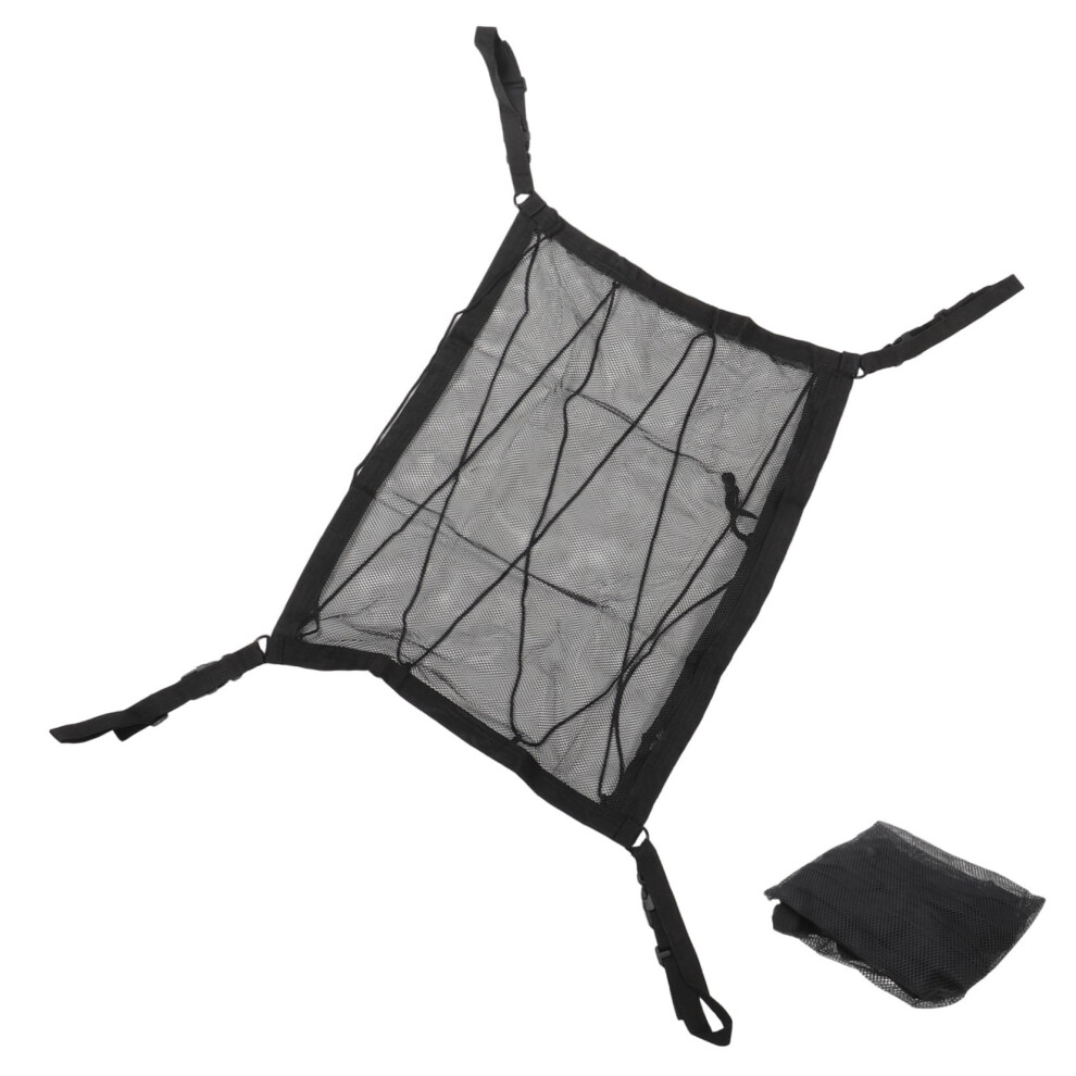 Suv Roof Storage Net Quality Multifunctional Storage Net With Double Zipper And Large Capacity For Roof, Trunk, And Car Doors 9382693767912