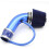 Universal 3 Inch Cold Air Intake Kit Blue with Aluminium Pipe and Filter Boosts Engine Performance 2