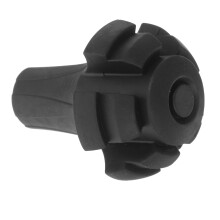 Replacement Tip Protectors for Trekking Pole Tips, Anti-Slip Hiking Walking Stick Accessories, Durable Rubber Material