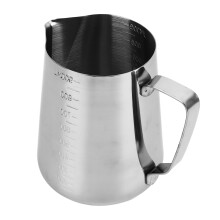 Edelstahl-Milchaufschäumer Milchkaraffe 900ml mit Skala
