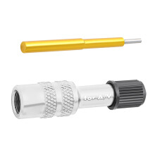 Bike valve adapter Bicycle fork valve adapter for road trips, mountain bikes