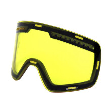 Ski Goggles with Magnetic Detachable Double Layer Lens, Anti-Fog Yellow Lens, Compatible with Skiing and Snowboarding