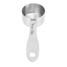 Round 30ml Stainless Scoop for Sugar Coffee Milk Portable Silver